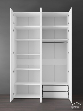 Шкаф с антресолью Linnea MHR-4POA-2 2450х1600х510 (Белый-М 11.1.1) в Салехарде - salekhard.ok-mebel.com | фото 5