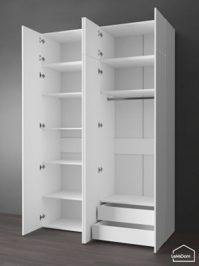 Шкаф с антресолью Linnea MHR-4POA-2 2450х1600х510 (Белый-М 11.1.1) в Салехарде - salekhard.ok-mebel.com | фото 6