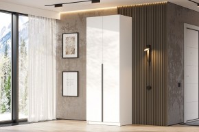 Шкаф ШК-5 + 2 полки + ящики (800) Белый текстурный в Салехарде - salekhard.ok-mebel.com | фото 2