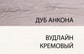 Шкаф угловой с полками 97х97, OLIVIA, цвет вудлайн крем/дуб анкона в Салехарде - salekhard.ok-mebel.com | фото 4