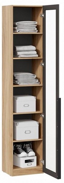 Шкаф-витрина Порто СМ-393.07.213 в Салехарде - salekhard.ok-mebel.com | фото 2