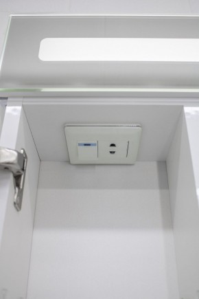 Шкаф-зеркало Аврора 60 с подсветкой LED Домино (DV8005HZ) в Салехарде - salekhard.ok-mebel.com | фото 10