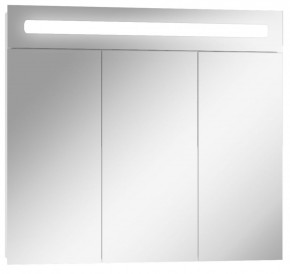Шкаф-зеркало Аврора 80 с подсветкой LED Домино (DV8009HZ) в Салехарде - salekhard.ok-mebel.com | фото