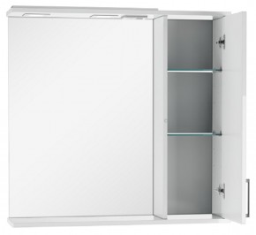 Шкаф-зеркало Charlie 80 правый Домино (DCh2520HZ) в Салехарде - salekhard.ok-mebel.com | фото 2