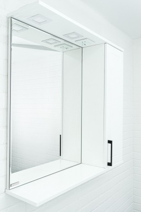 Шкаф-зеркало Charlie 80 правый Домино (DCh2520HZ) в Салехарде - salekhard.ok-mebel.com | фото 6