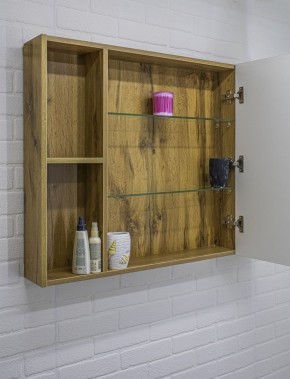 Шкаф-зеркало Craft 100 левый/правый Домино (DCr2206HZ) в Салехарде - salekhard.ok-mebel.com | фото 7