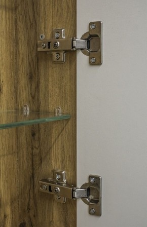 Шкаф-зеркало Craft 100 левый/правый Домино (DCr2206HZ) в Салехарде - salekhard.ok-mebel.com | фото 9