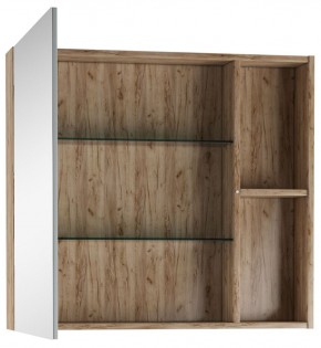 Шкаф-зеркало Craft 80 левый/правый Домино (DCr2204HZ) в Салехарде - salekhard.ok-mebel.com | фото 2