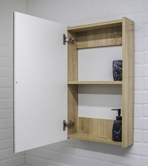 Шкаф-зеркало Мечта 50 Дуб сонома АЙСБЕРГ (DM2318HZ) в Салехарде - salekhard.ok-mebel.com | фото 4
