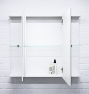 Шкаф-зеркало Мега 85 АЙСБЕРГ (DM4605HZ) в Салехарде - salekhard.ok-mebel.com | фото 7