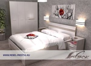 Спальный гарнитур Техно в Салехарде - salekhard.ok-mebel.com | фото 3
