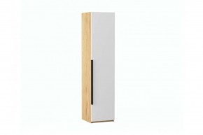 СТЕФАНИ-6 Пенал (дуб крафт золотой/белый софт) в Салехарде - salekhard.ok-mebel.com | фото