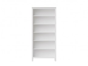 Стеллаж 00 Кантри, массив сосны, цвет белый в Салехарде - salekhard.ok-mebel.com | фото 2