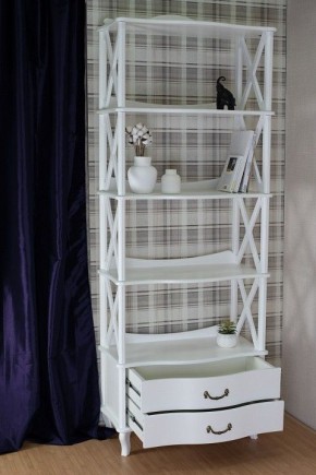 Стеллаж комбинированный Джульетта-4 Л в Салехарде - salekhard.ok-mebel.com | фото 12