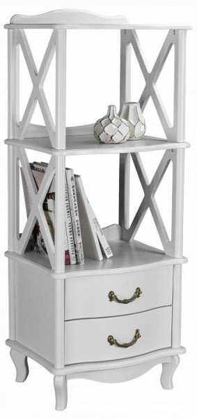 Стеллаж комбинированный Джульетта Л в Салехарде - salekhard.ok-mebel.com | фото 4
