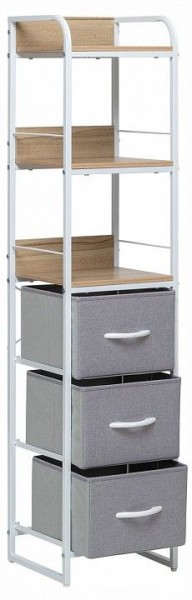 Стеллаж комбинированный Ноа в Салехарде - salekhard.ok-mebel.com | фото 4