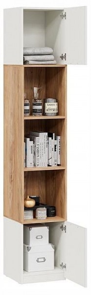 Стеллаж комбинированный Стелла в Салехарде - salekhard.ok-mebel.com | фото 3