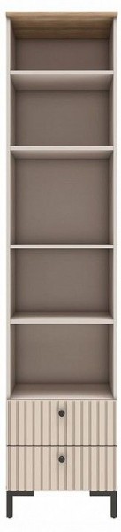 Стеллаж комбинированный Тоскана 535.19 в Салехарде - salekhard.ok-mebel.com | фото 2
