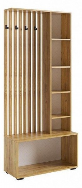 Стенка для прихожей Бери в Салехарде - salekhard.ok-mebel.com | фото 3
