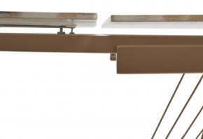 Стол ACERRA NEW 160 GLOSS GRAND JADE SOLID CERAMIC/ каркас цвета шампань, ®DISAUR в Салехарде - salekhard.ok-mebel.com | фото 7