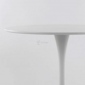 Стол Barneo T-3 Tulip style (RAL9003 белый, D90) в Салехарде - salekhard.ok-mebel.com | фото 4