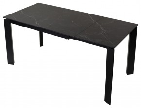 Стол CORNER 120 MATT BLACK MARBLE SOLID CERAMIC / BLACK, ®DISAUR в Салехарде - salekhard.ok-mebel.com | фото 4