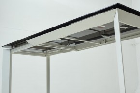 Стол CREMONA 160 KL-188 Контрастный мрамор / белый каркас, ®DISAUR в Салехарде - salekhard.ok-mebel.com | фото 9
