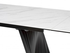 Стол IVAR 180 MARBLES KL-99 Белый мрамор, итальянская керамика/серый, ®DISAUR в Салехарде - salekhard.ok-mebel.com | фото 8