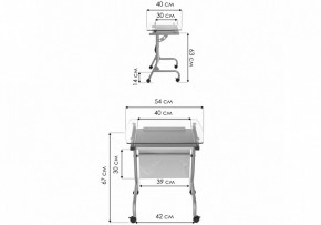 Стол компьютерный Riko в Салехарде - salekhard.ok-mebel.com | фото 7