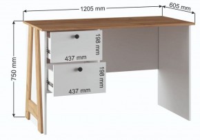 Стол письменный Теодора в Салехарде - salekhard.ok-mebel.com | фото 4