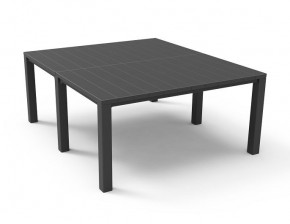 Стол раскладной Джули (Julie Double table 2 configurations) Графит в Салехарде - salekhard.ok-mebel.com | фото 3