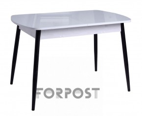 Стол раздвижной со стеклянной столешницей (BLACK, WHITE) в Салехарде - salekhard.ok-mebel.com | фото 3