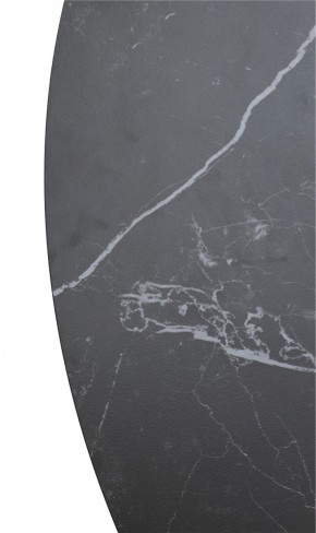 Стол TERNI 120 MATT BLACK MARBLE SOLID CERAMIC Черный мрамор матовый, керамика /Черн.каркас, ®DISAUR в Салехарде - salekhard.ok-mebel.com | фото 9