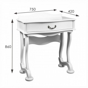 Стол туалетный Джульетта Л в Салехарде - salekhard.ok-mebel.com | фото 12