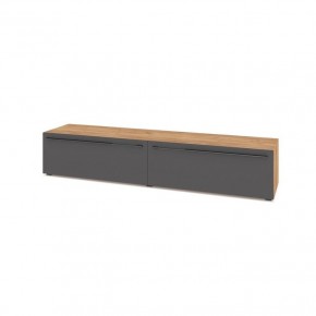 СТОУН С72 Тумба ТВ (золотой дуб/графит) в Салехарде - salekhard.ok-mebel.com | фото