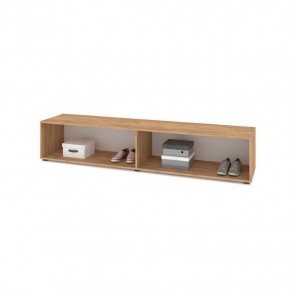 СТОУН С72 Тумба ТВ (золотой дуб/графит) в Салехарде - salekhard.ok-mebel.com | фото 3