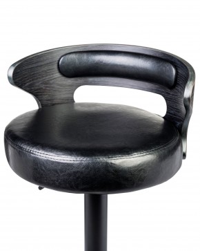 Стул барный DOBRIN FRED BLACK, чёрное дерево, чёрный в Салехарде - salekhard.ok-mebel.com | фото 6