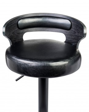 Стул барный DOBRIN FRED BLACK, чёрное дерево, чёрный в Салехарде - salekhard.ok-mebel.com | фото 8