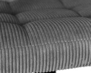 Стул барный DOBRIN KRUGER ARM BLACK, серый вельвет (LAR-E2041-25) в Салехарде - salekhard.ok-mebel.com | фото 8