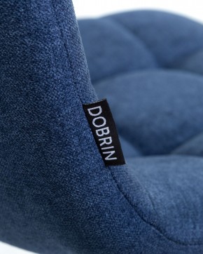 Стул барный DOBRIN NICOLE, черные матовые ножки, синяя ткань (UF860-14B) в Салехарде - salekhard.ok-mebel.com | фото 9