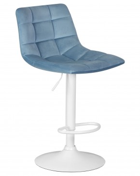 Стул барный DOBRIN TAILOR WHITE, пудрово-голубой велюр (MJ9-74) в Салехарде - salekhard.ok-mebel.com | фото 2