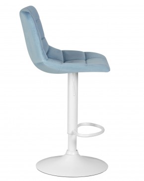 Стул барный DOBRIN TAILOR WHITE, пудрово-голубой велюр (MJ9-74) в Салехарде - salekhard.ok-mebel.com | фото 3