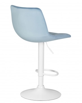 Стул барный DOBRIN TAILOR WHITE, пудрово-голубой велюр (MJ9-74) в Салехарде - salekhard.ok-mebel.com | фото 4