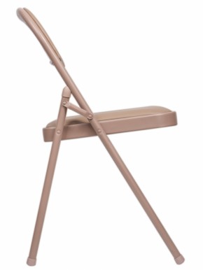 Стул BRABIX "Golf Plus CF-003 Комфорт" (бежевый каркас, кожзам бежевый) 531567 в Салехарде - salekhard.ok-mebel.com | фото 3