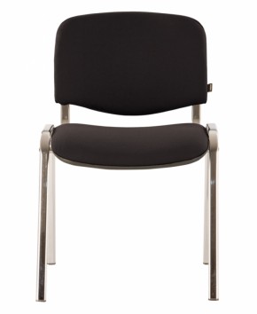 Стул BRABIX "Iso CF-001" (хром каркас, ткань черная) 531419 в Салехарде - salekhard.ok-mebel.com | фото 2