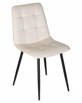 Стул обеденный DOBRIN CHILLY, Кремовый Holland 05, основание черное в Салехарде - salekhard.ok-mebel.com | фото 8