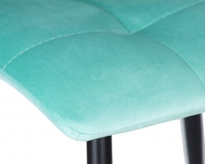 Стул обеденный DOBRIN CHILLY, Мятный Holland 50, основание черное в Салехарде - salekhard.ok-mebel.com | фото 8