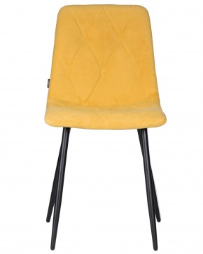Стул обеденный DOBRIN CHILLY ROMBO, Горчичный Simple 15, основание черное в Салехарде - salekhard.ok-mebel.com | фото 6