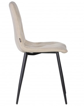 Стул обеденный DOBRIN CHILLY ROMBO, Капучино Simple 05, основание черное в Салехарде - salekhard.ok-mebel.com | фото 3