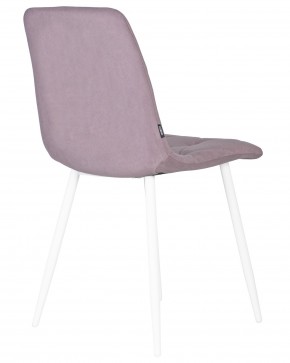 Стул обеденный DOBRIN CHILLY ROMBO, Лавандовый Simple 48, основание белый в Салехарде - salekhard.ok-mebel.com | фото 4